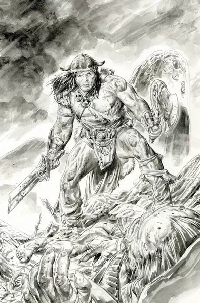 Conan the Barbarian (Titan Comics) 3E Doug Braithwaite Sketch Variant