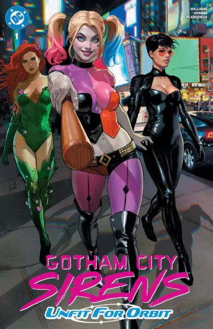 Gotham City Sirens: Unfit for Orbit Part One 1G Iván Talavera Exclusive Variant (Ltd. 1000)