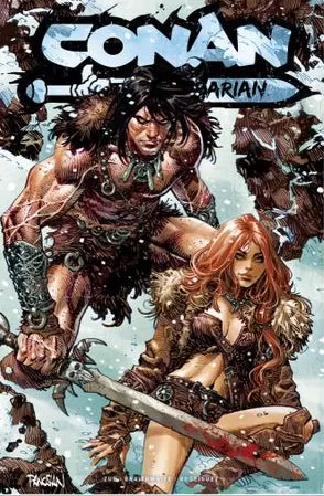 Conan the Barbarian (Titan Comics) Frozen Faith, Part I: Cold Comfort 13J Dan Panosian SDCC Chromium Variant