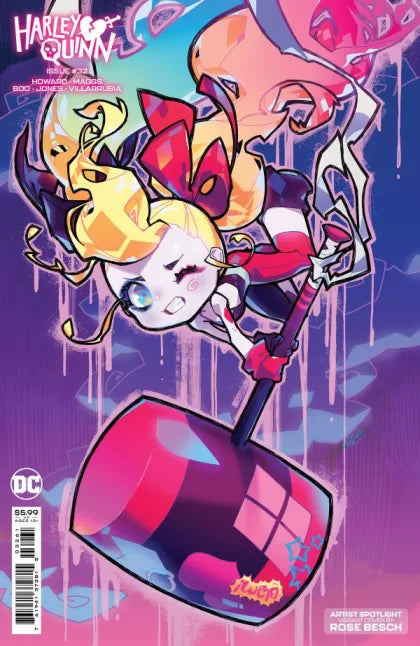 Harley Quinn, Vol. 4 Finals Crisis/High Stakes 32E Rose Besch Variant