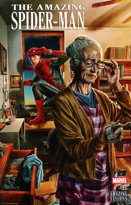 The Amazing Spider-Man, Vol. 7 #35B – Lee Bermejo Amazing Visions Variant