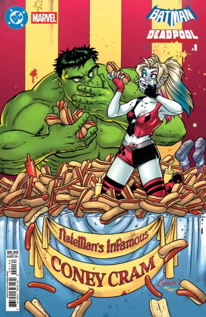 DC / Marvel: Batman / Deadpool #1AH – 2nd Printing Jorge Jiménez