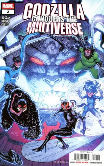 Godzilla Conquers the Multiverse #2A – David Marquez Regular