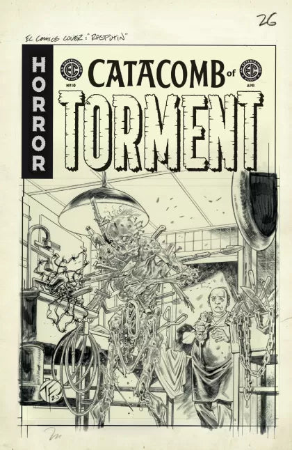 Catacomb of Torment 10D Tom Fowler Incentive B&W Variant (1:20)