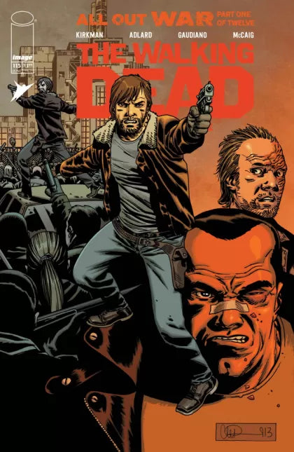 The Walking Dead Deluxe #115B – Charlie Adlard Variant