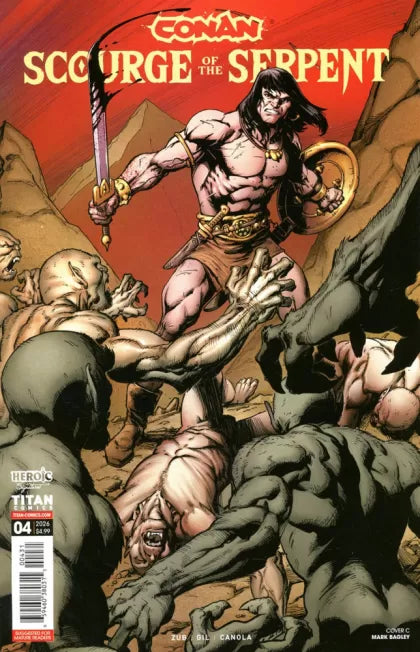 Conan The Barbarian: Scourge Of The Serpent 4C Mark Bagley Variant