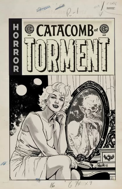 Catacomb of Torment, 9D, Yanick Paquette Incentive B&W Variant (1:20) 9D Yanick Paquette Incentive B&W Variant (1:20)