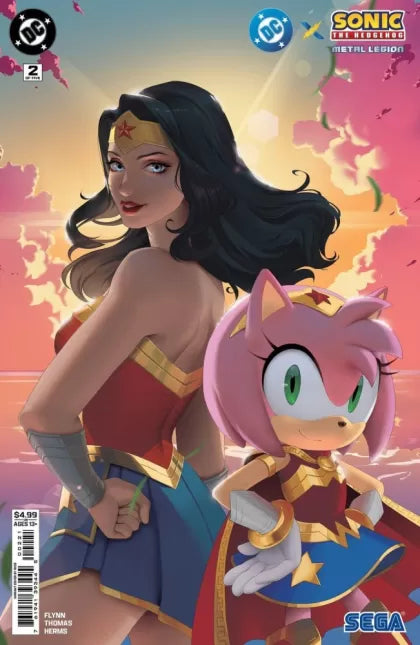 DC x Sonic the Hedgehog: The Metal Legion #2B – R1c0 Variant
