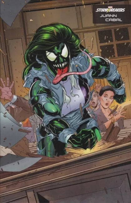 The Avengers, Vol. 8 #49C – Juann Cabal Stormbreakers Venomized Variant