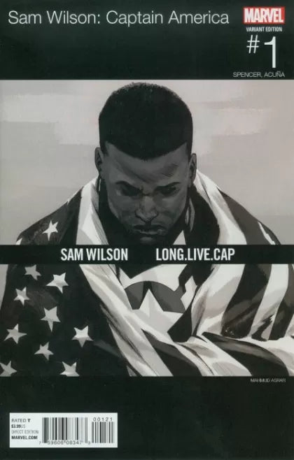 Captain America: Sam Wilson 1B Mahmud Asrar Marvel Hip-Hop Variant