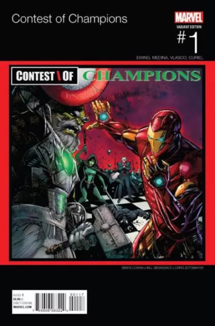 Contest of Champions (2015) The Life I've Left Behind Me / L'Avenir, C'Est Moi 1J Denys Cowan Hip-Hop Variant