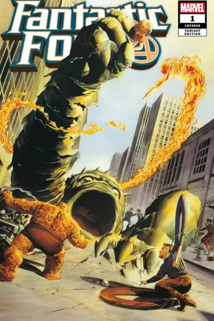 Fantastic Four, Vol. 6 #1AQ – Alex Ross Exclusive Tribute Variant