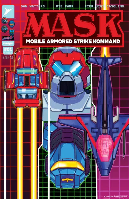 M.A.S.K. (Skybound) #1AD – 3rd Printing Frederic Pham Chuong