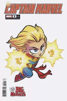Captain Marvel, Vol. 12 #9B – Skottie Young Big Marvels Variant