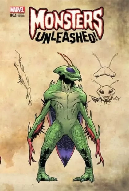 Monsters Unleashed, Vol. 2 #2F – Variant Leinil Francis Yu Monster Cover