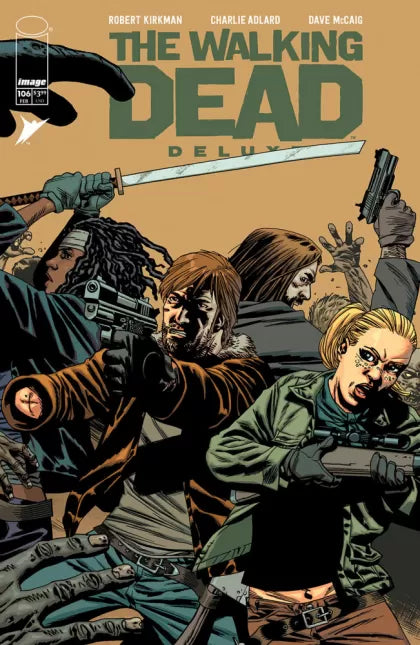 The Walking Dead Deluxe #106B – Charlie Adlard Variant