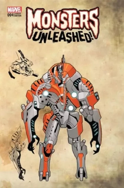 Monsters Unleashed, Vol. 2 #4F – Variant Salvador Larroca Monster Cover