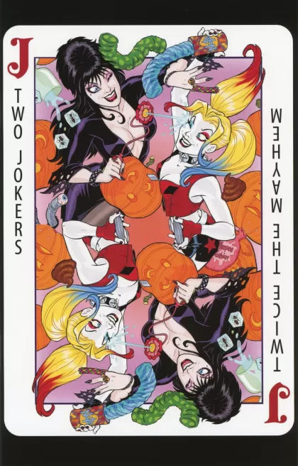 Harley Quinn X Elvira 1ZE Amanda Conner Blind Bag Variant