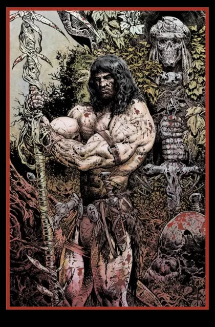 Conan the Barbarian (Titan Comics) Thrice Marked for Death!, Part I: The Heist 5I Liam Sharp FOC Virgin Variant