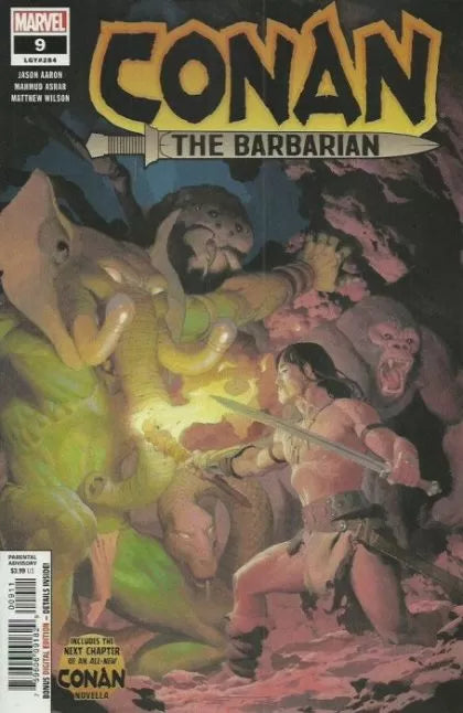 Conan the Barbarian, Vol. 3 The Life & Death of Conan, Part Nine: The God Below; Black Starlight, Part 9 9A Esad Ribic Cover