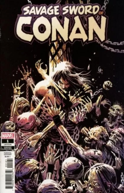 The Savage Sword of Conan, Vol. 2 #1F – Ron Garney Incentive Variant (1:25)