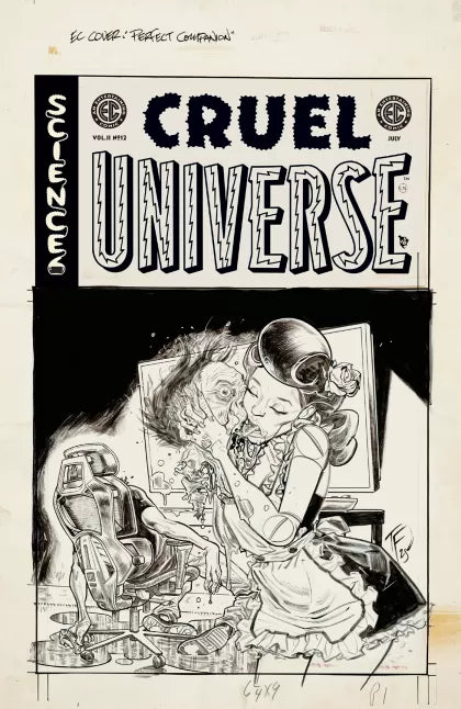 Cruel Universe, Vol. 2 #12D – Tom Fowler B&w Artist Edition Incentive Variant (1:20)