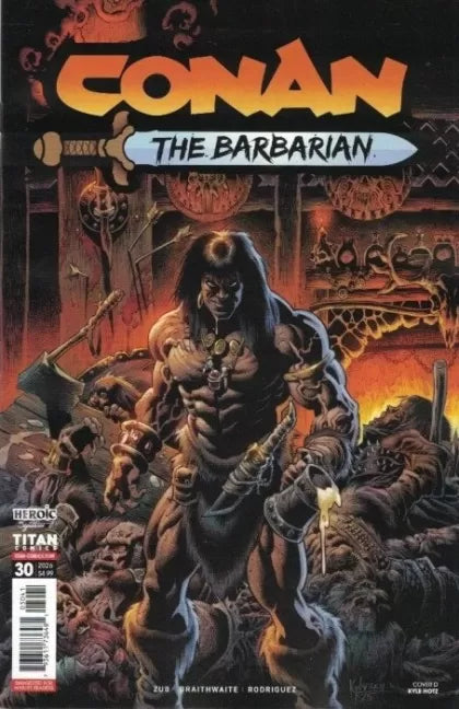 Conan the Barbarian (Titan Comics) 30D Kyle Hotz Variant