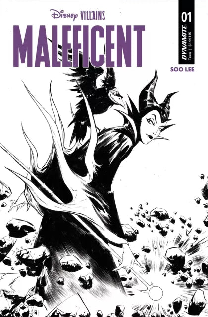 Disney Villains: Maleficent, Vol. 1 1I Jae Lee B&W Variant