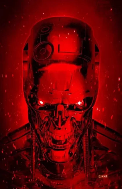The Terminator (Dynamite Entertainment) #1AB – John Giang Exclusive Red Variant (Ltd. 500)