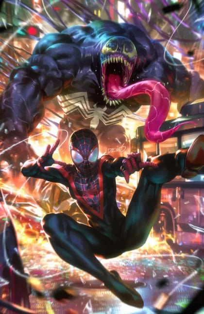Miles Morales: Spider-Man, Vol. 2 #3F – Derrick Chew Exclusive Virgin Variant