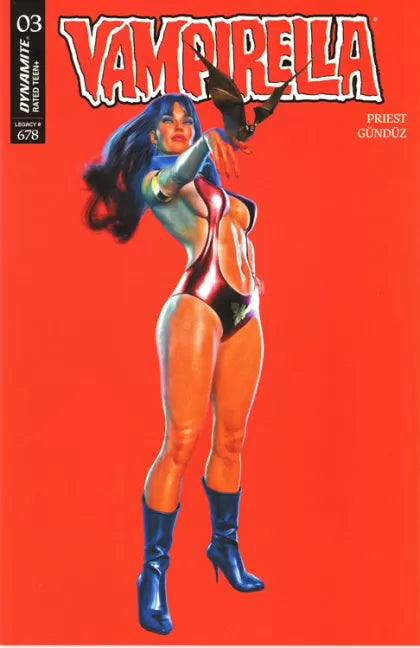Vampirella, Vol. 8 #3ZB – Mark Spears Incentive Red Background Variant (1:10)