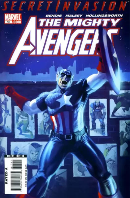 Mighty Avengers, Vol. 1 #13A – Marko Djurdjević Regular