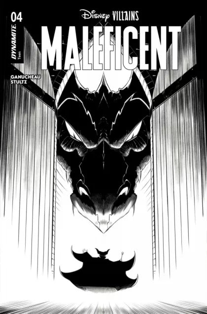 Disney Villains: Maleficent, Vol. 2 #4I – Robert Quinn Incentive B&W Variant (1:5)