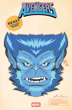 The Avengers, Vol. 9 #30D – James Kerigan Retro Halloween Mask Variant