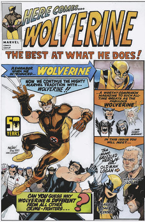 Daredevil, Vol. 8 Introductory Rites 5C David Marquez 50 Years of Wolverine Variant