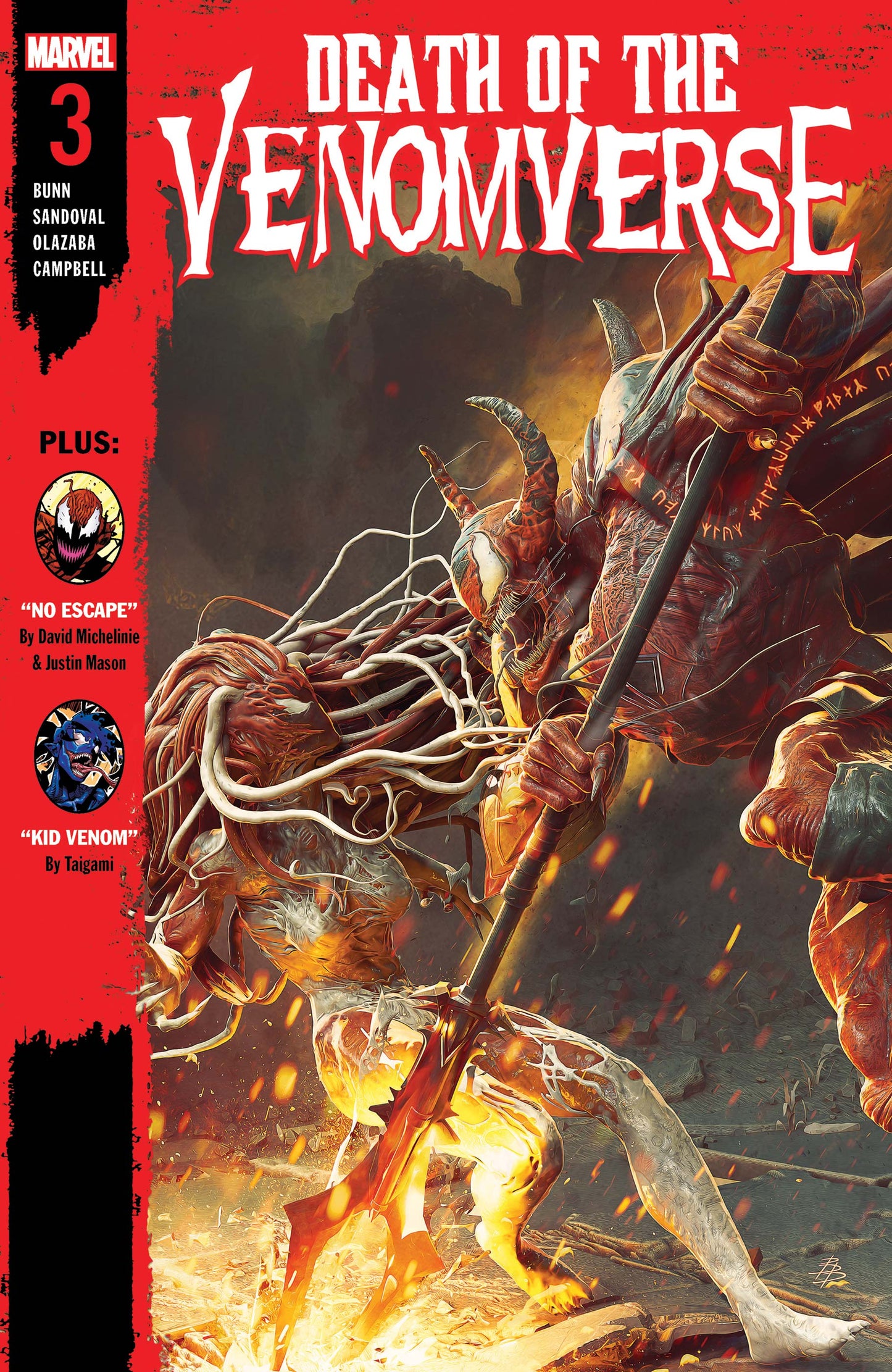 Death of the Venomverse, Part 3 / Final Escape, Part 2 / Kid Venom!, 3A, Björn Barends Regular 3A Björn Barends Regular