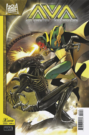Aliens vs. Avengers, 2D, Paco Medina Incentive Variant (1:25) 2D Paco Medina Incentive Variant (1:25)