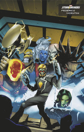 Danny Ketch: Ghost Rider #1B – Federico Vicentini Stormbreakers Variant
