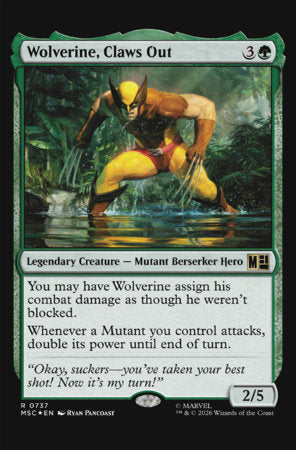 Wolverine, Vol. 8 #22B – Ryan Pancoast Magic: The Gathering Variant