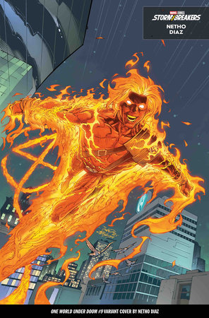 One World Under Doom - Chapter Nine 9E Netho Diaz From the Chaos a Costume Variant