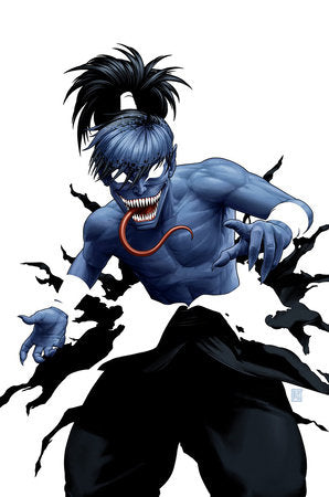 Kid Venom 1E John Tyler Christopher Exclusive Negative Space Variant