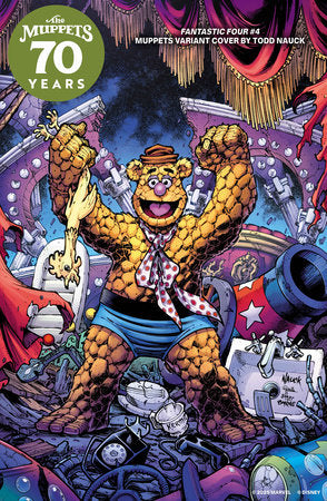 Fantastic Four, Vol. 8 "Basic Obedience" 4E Todd Nauck Muppets Variant