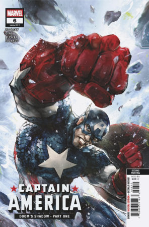 Armageddon (2026) - Doom’s Shadow, Captain America, Vol. 12, Armageddon (2026) - Doom’s Shadow, CAPTAIN AMERICA #6 IVAN TAO 2ND PRINTING VARIANT, 6L, 2nd Printing Ivan Tao 6L 2nd Printing Ivan Tao