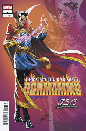 Bring on the Bad Guys: Dormammu "The Book of the Faltine" / "Into the Dark Dimension" 1F J. Scott Campbell Just Spectacular Collection Variant