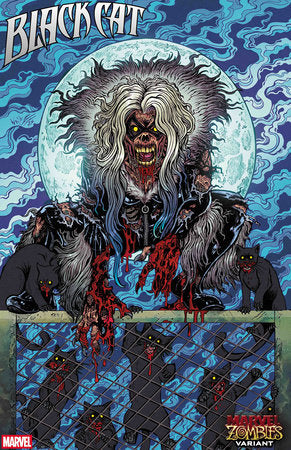 Black Cat, Vol. 3 Word Gets Around 3D Maria Wolf Marvel Zombies Variant