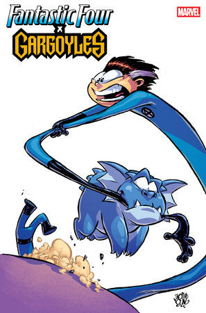 Fantastic Four / Gargoyles Both Alike in Dignity... 1D Skottie Young Variant