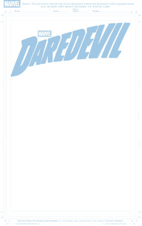 Daredevil, Vol. 9 1G Blank Variant