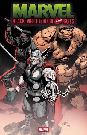 Marvel: Black, White & Blood and Guts 2A Leinil Francis Yu Regular