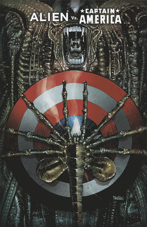 Alien vs. Captain America Operation: Red King, Part One 1B Dan Panosian Foil Variant
