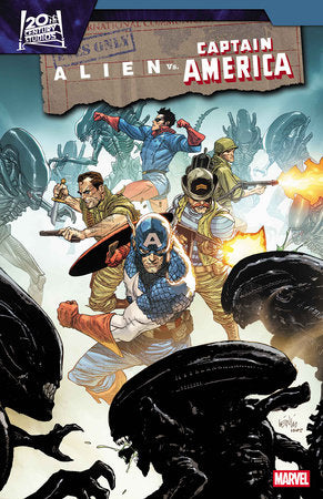 Alien vs. Captain America Operation: Red King 2A Leinil Francis Yu Regular